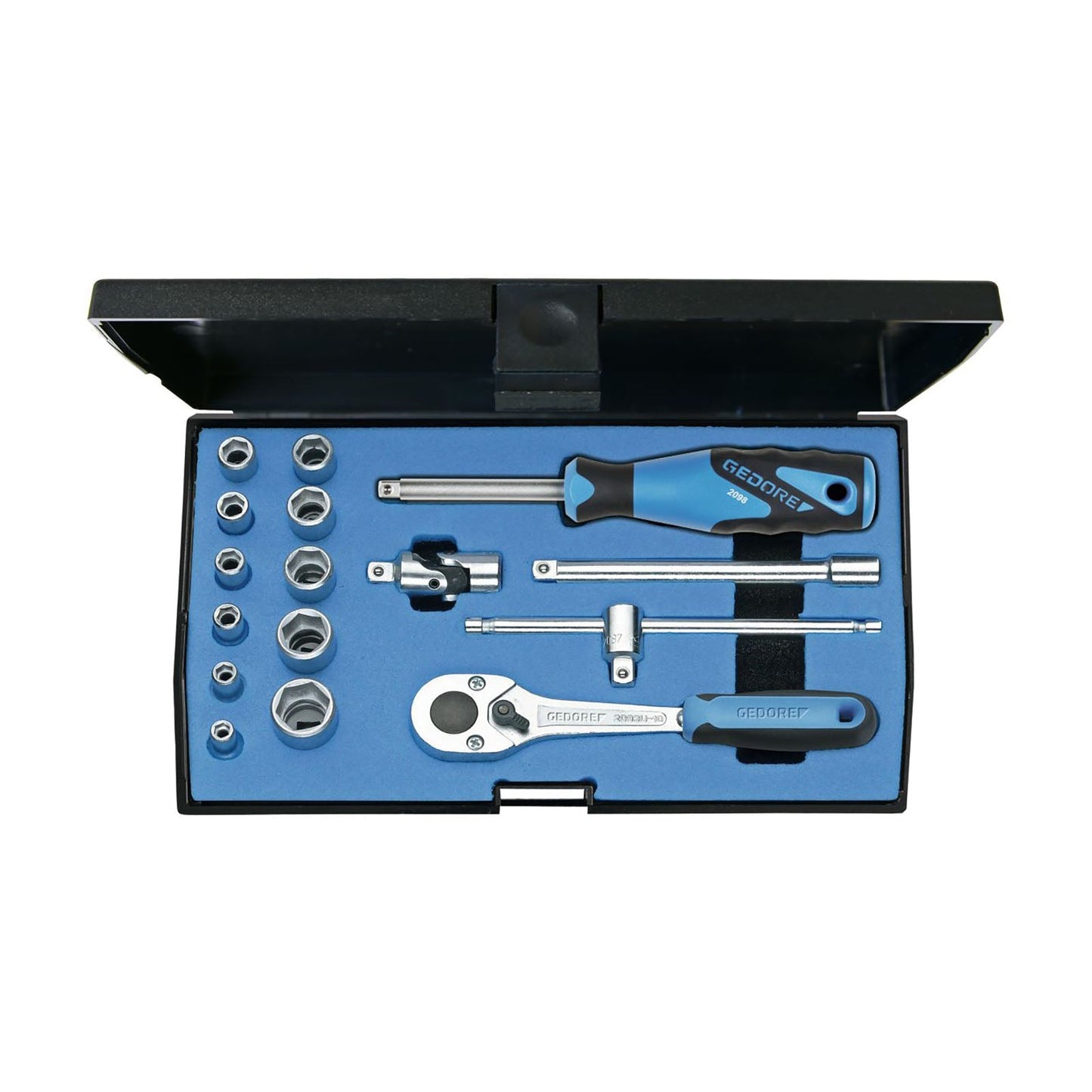 GEDORE 20 EMU-10 - 1/4" Hex Socket Set