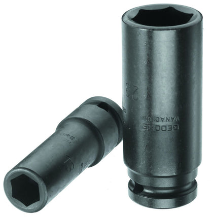 K 19 L - Vasos de impacto de 1/2" de perfil hexagonal, modelo largo