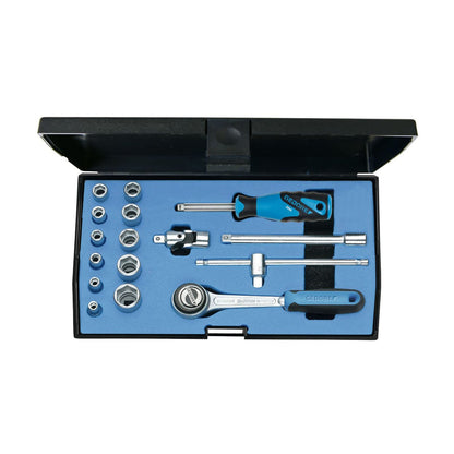 GEDORE 20 EMU-3 - 1/4" Hex Socket Set