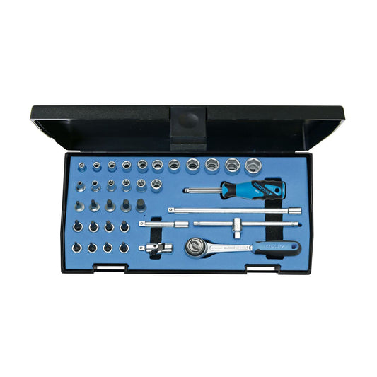 GEDORE 20 ITU-3 - Juego de Vasos Hexagonales 1/4"