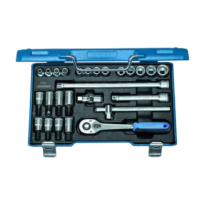 GEDORE 30 IMU-10 - 3/8" Hex Socket Set