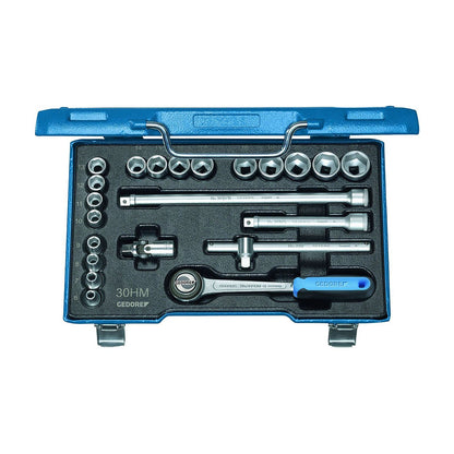 GEDORE D 30 HMU-10 - 3/8" Unit Drive Socket Set