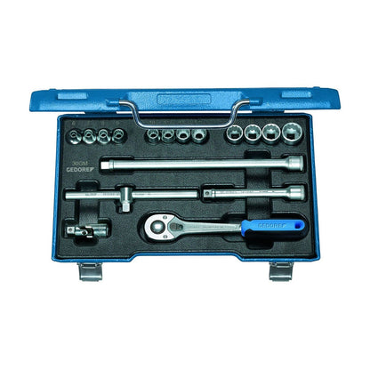 GEDORE D 30 GMU-10 - 3/8" Unit Drive Socket Set