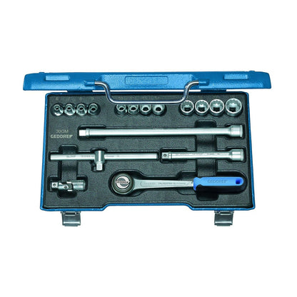 GEDORE D 30 GMU-3 - Juego de Vasos Unit Drive 3/8"