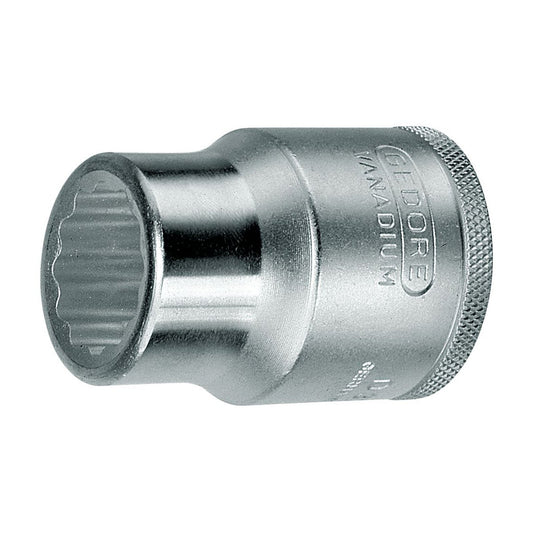GEDORE D 32 - 3/4" Sockets with Unit Drive Profile for Hex Bolts