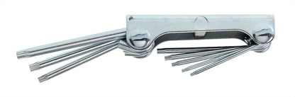 GEDORE SCL 43 TX-80 - Jeu de 8 clés TORX® T9-T40