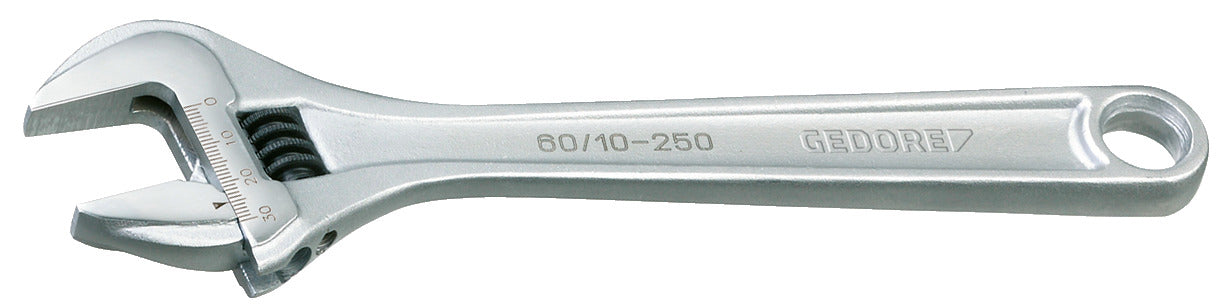 60 CP - Adjustable Wrenches Chrome-Plated