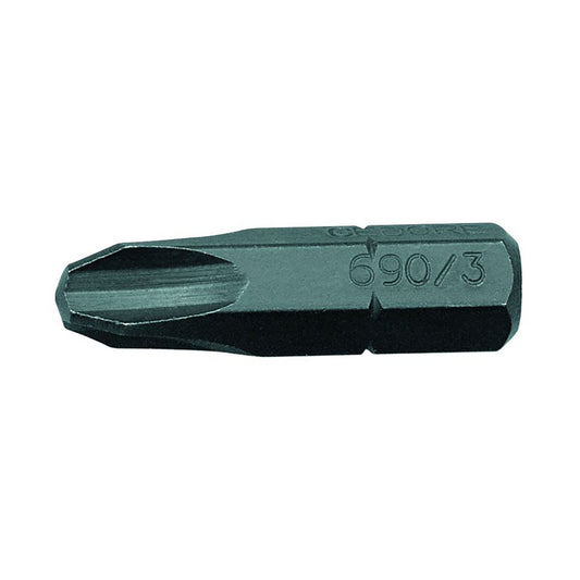 GEDORE 690 PH - Puntas de 1/4" PH cortas y largas