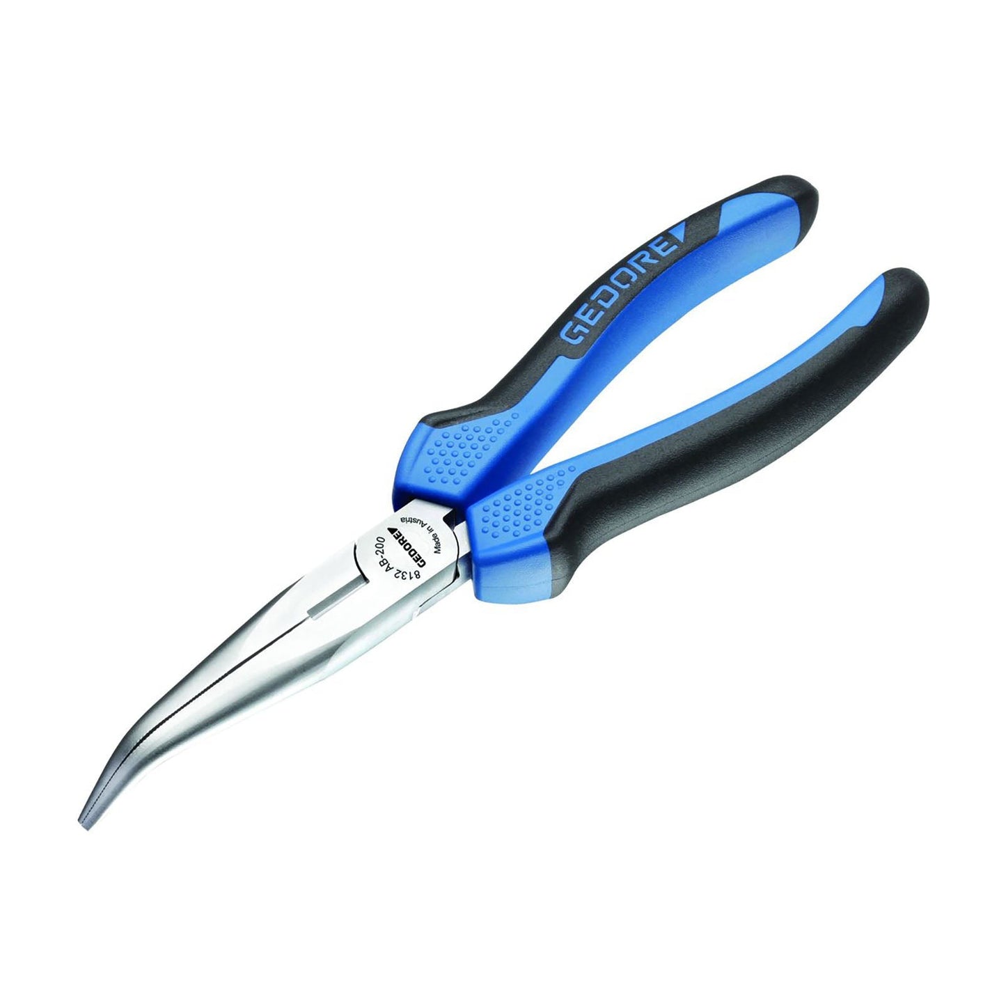 GEDORE 8132 AB-160 JC - Semi-round nose pliers 160mm