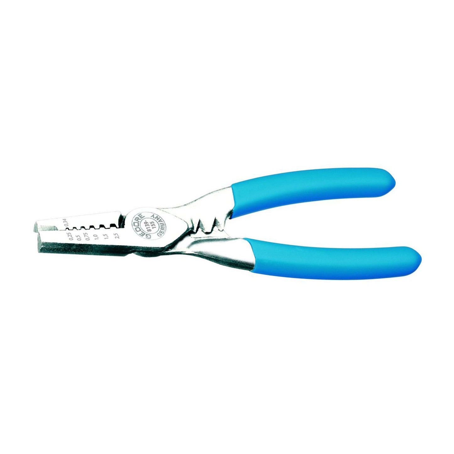GEDORE 8139-155 TC - Cable ferrule pliers 155 mm