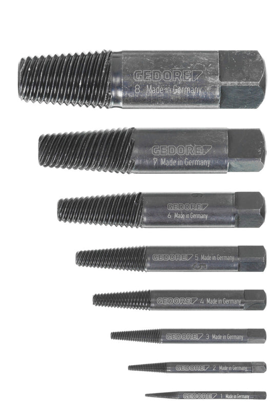 Surtido de extractores de tornillos GEDORE 8551-88