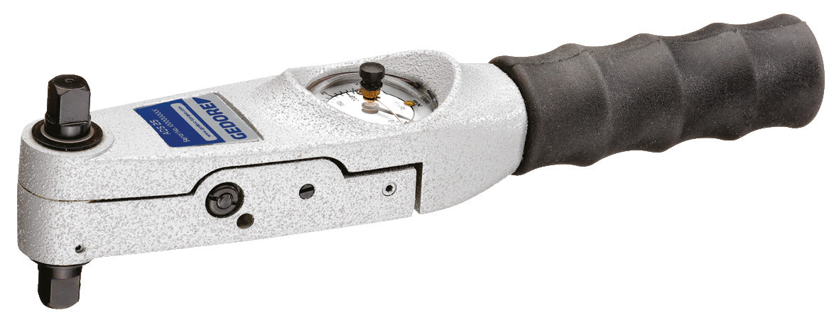 Clé dynamométrique à cadran GEDORE ADS25 avec entraînement carré 3/8", plage 5-25 Nm (7651550)