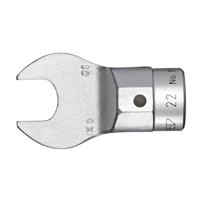 GEDORE 8795 - Cabezas intercambiables de boca abierta para dinamométricas de espiga de 22 (Z 22)