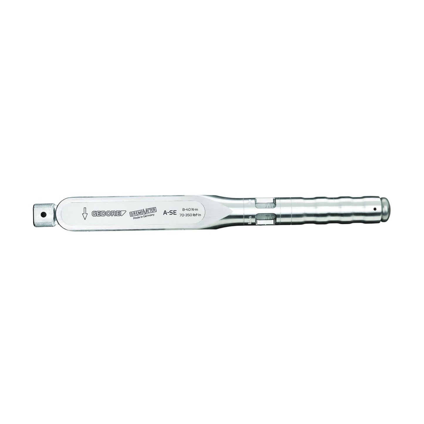 GEDORE 8480-01 - Dremometer A SE Torque Wrench for 9x12 interchangeable sockets, range 8-40 Nm