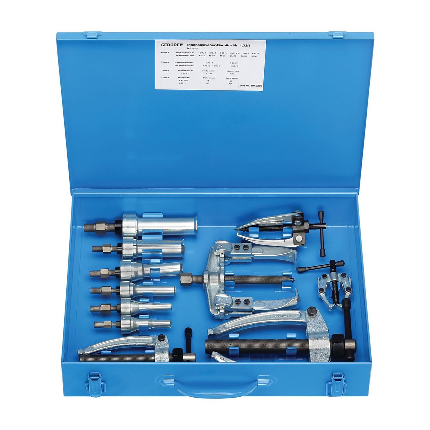 GEDORE 1.32/1 - Internal-external extractor kit
