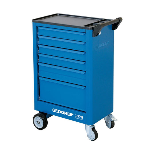 GEDORE 1578 - Workshop trolley with 6 drawers