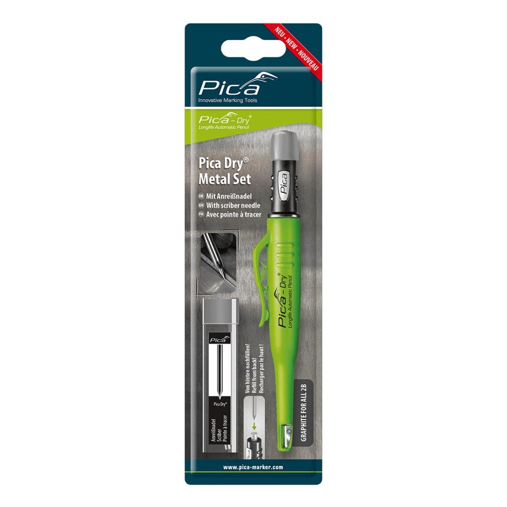 Pica 30800 - Pack Pica Dry + punta trazadora metal duro - Ferrotecnia