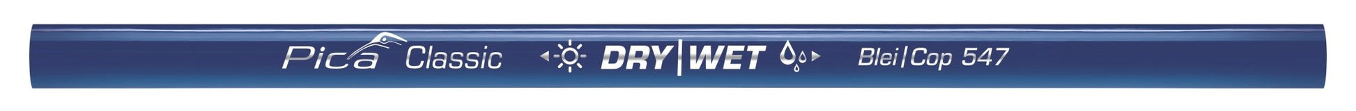 Pica 547/24 - 100 - Lápiz especial para madera seca y mojada (granel) (Lote de 100 uds) - Ferrotecnia