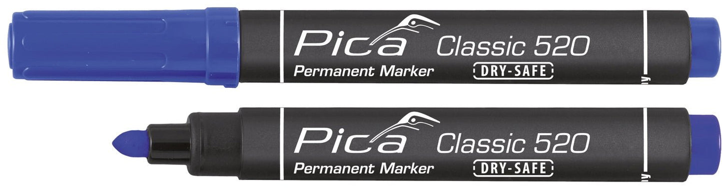 Pica Marcador permanente con punta tipo bala Classic 520 - Ferrotecnia