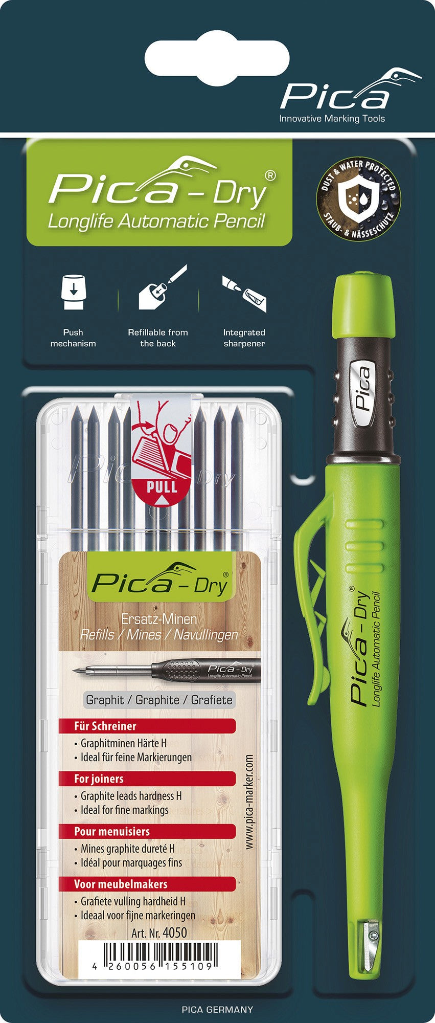 Pica Packs de marcador 3030 Pica-Dry® y estuche de minas