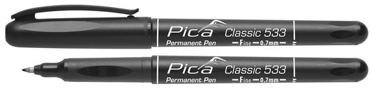 Pica Marcador permanente con punta fina Classic 533