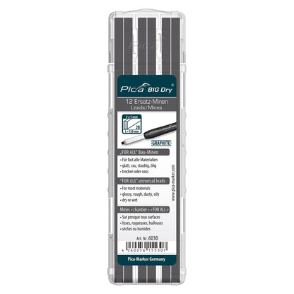 Pica Universal FOR ALL graphite leads for BIG Dry mechanical pencils 