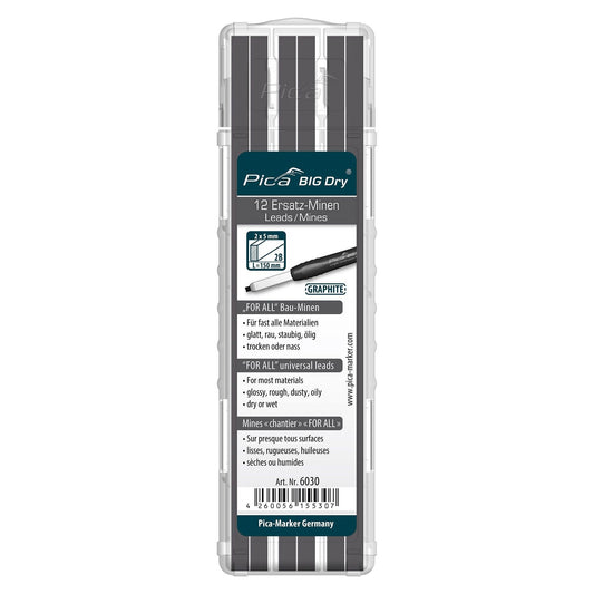 Pica Minas universales de grafito FOR ALL para portaminas BIG Dry