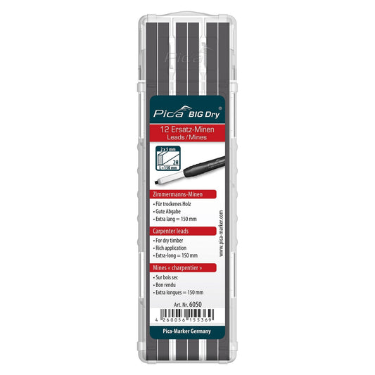 2H Carpenter's Lead Pick for BIG Dry Mechanical Pencils 