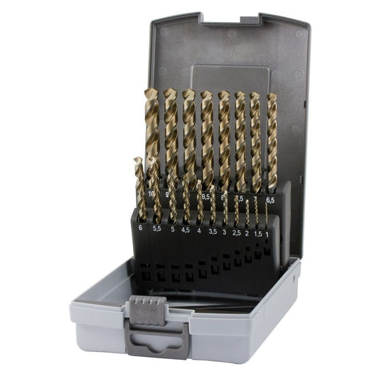 Jeux de forets hélicoïdaux Ruko DIN 338 UNI type HSSE-Co 5 