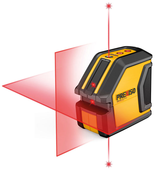 Prexiso 8250385 - Nivel láser de cruz + 2 puntos de plomada P2LC15 - Ferrotecnia