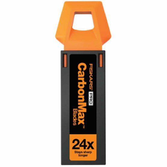 Fiskars Cuchillas Universales de Repuesto, Para los Cúter Universales de Fiskars, Hojas de Acero Inoxidable, Paquete de 20 Unidades, CarbonMax, 1062940