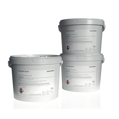 PYRO - SAFE® FLAMMOTECT - A - Recubrimiento ignífugo ablativo - Envase de 5 KG - Ferrotecnia