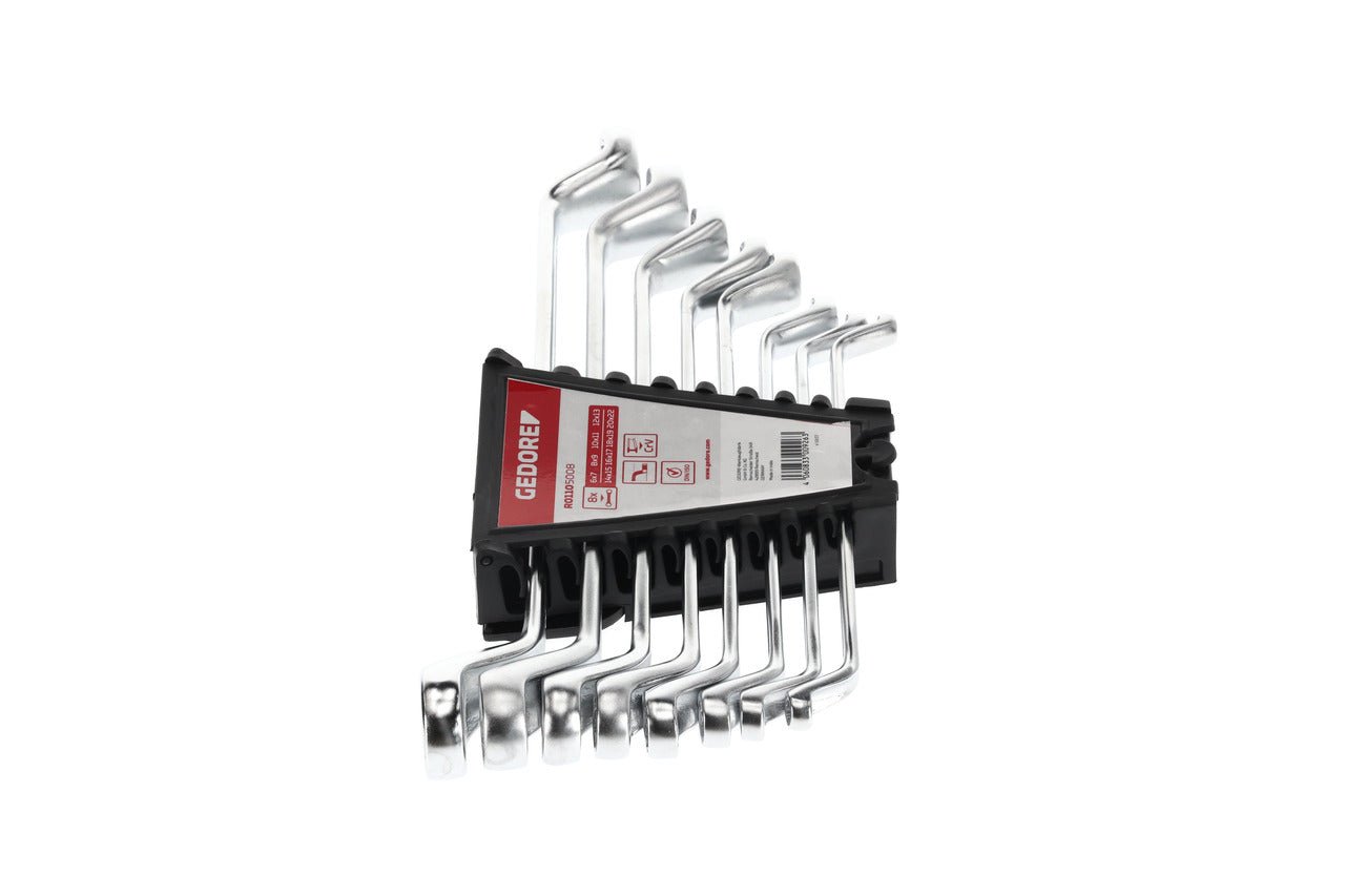 R01105008 - Juego de 8 llaves estrella acodadas, 6 - 22 mm - Ferrotecnia