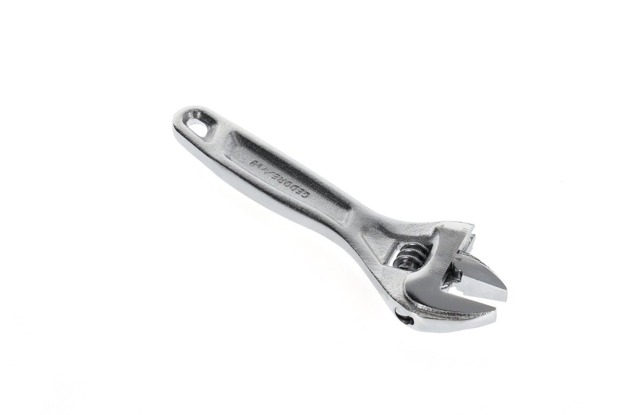 R03100006 - Llave inglesa 20 mm L=155 mm 15° cromada - Ferrotecnia