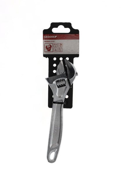 R03100008 - Llave inglesa 25 mm L=205 mm 15° cromada - Ferrotecnia