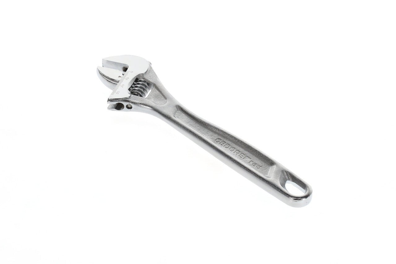 R03100010 - Llave inglesa 30 mm L=255 mm 15° cromada - Ferrotecnia