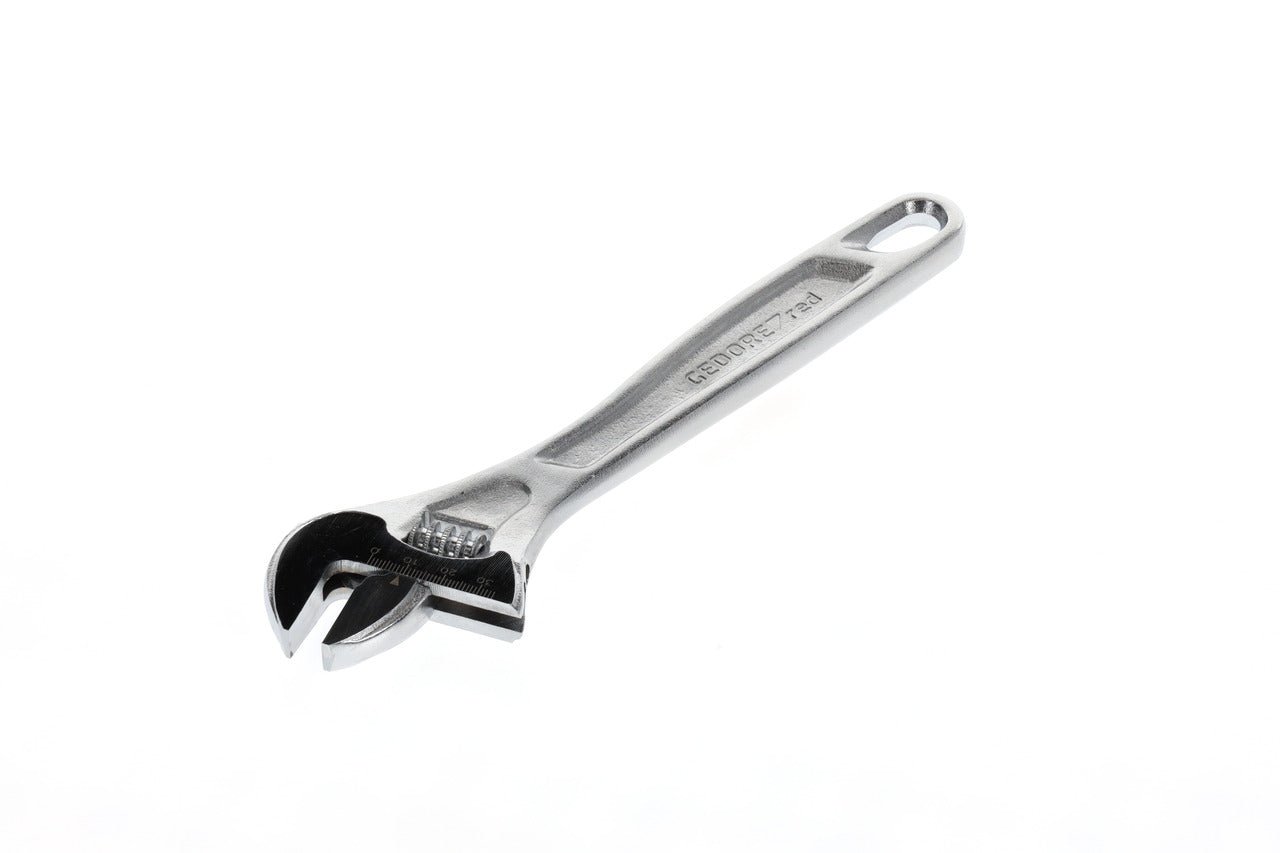 R03100010 - Llave inglesa 30 mm L=255 mm 15° cromada - Ferrotecnia