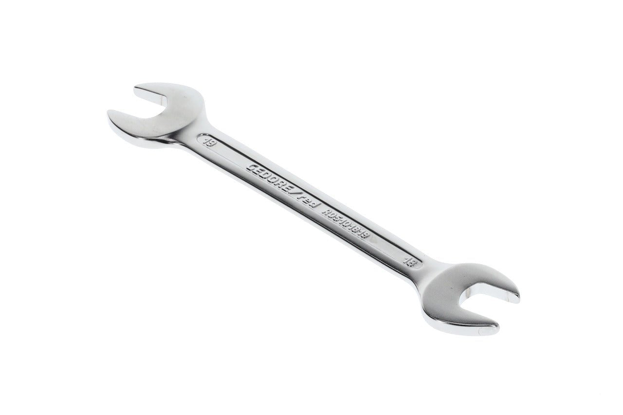 R05101819 - Llave fija de doble boca abierta 18x19 mm L=222 mm - Ferrotecnia