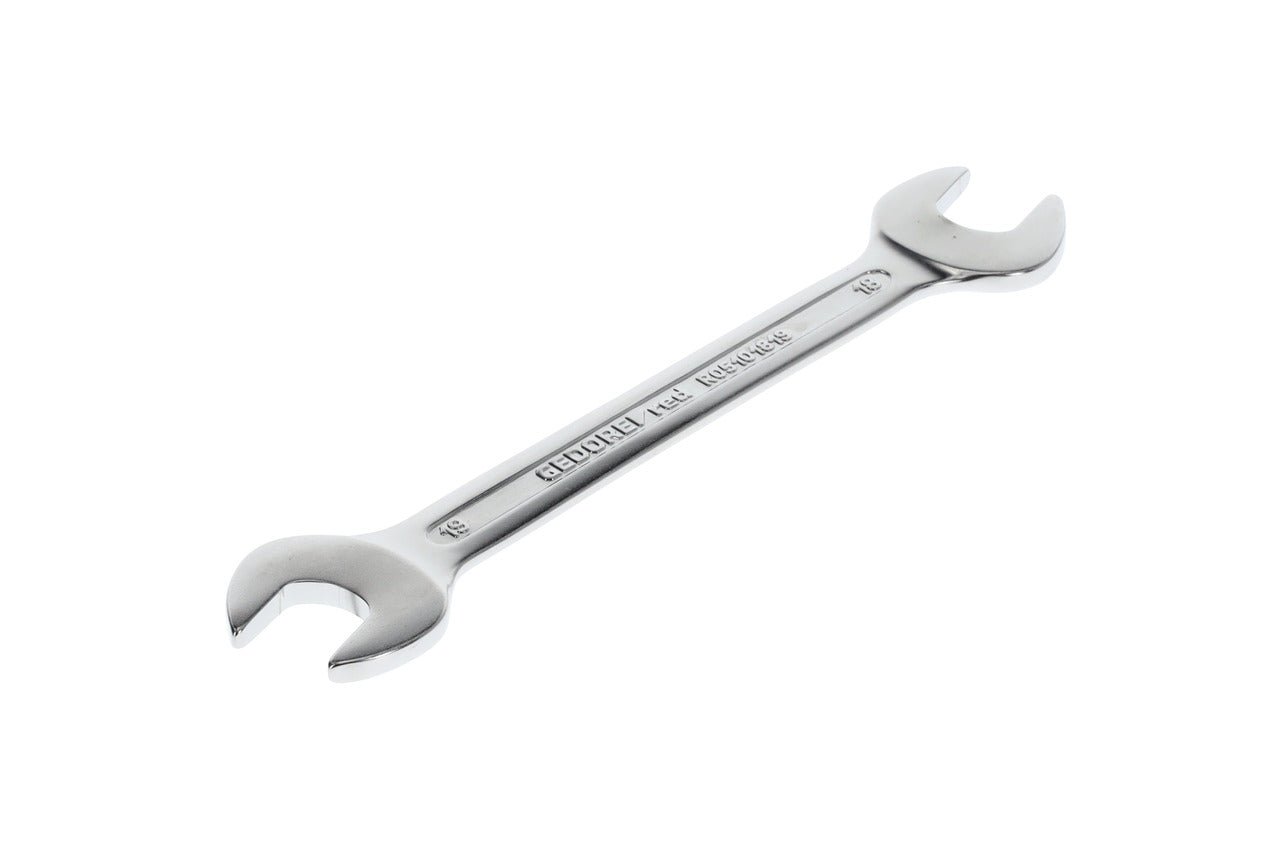 R05101819 - Llave fija de doble boca abierta 18x19 mm L=222 mm - Ferrotecnia