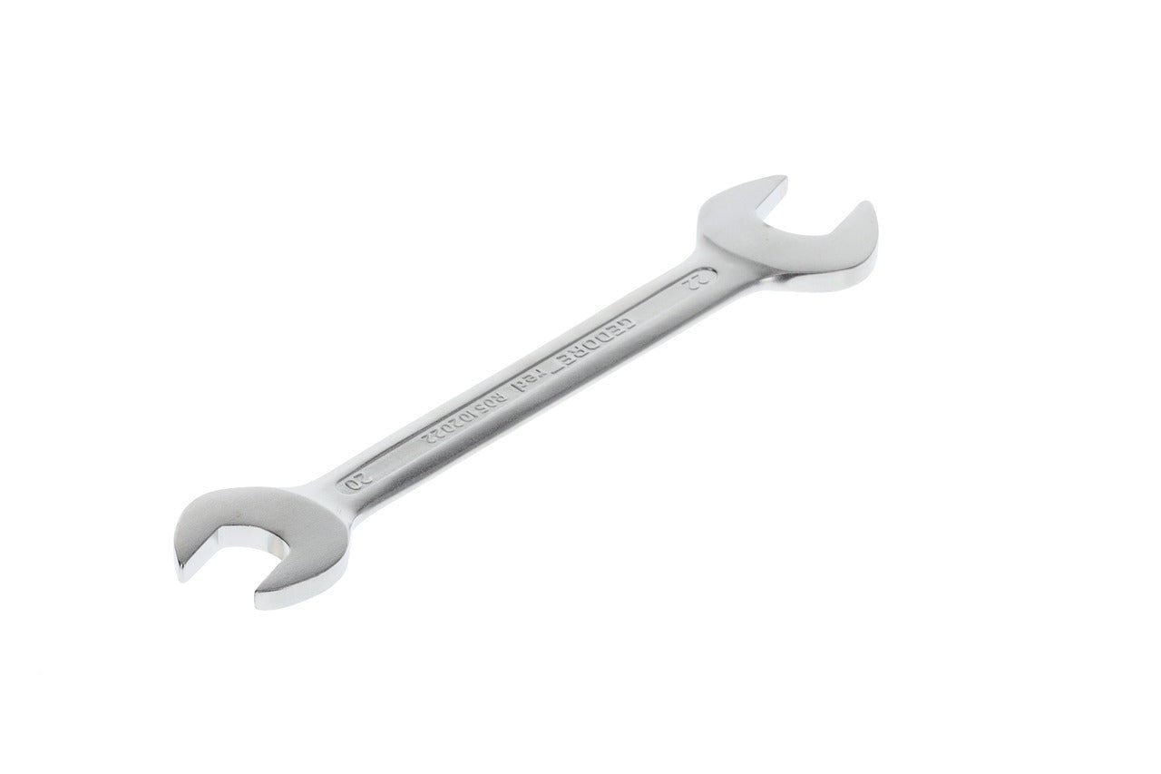 R05102022 - Llave fija de doble boca abierta 20x22 mm L=236 mm - Ferrotecnia