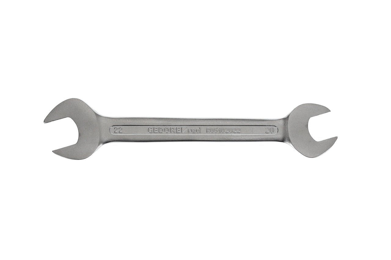 R05102022 - Llave fija de doble boca abierta 20x22 mm L=236 mm - Ferrotecnia