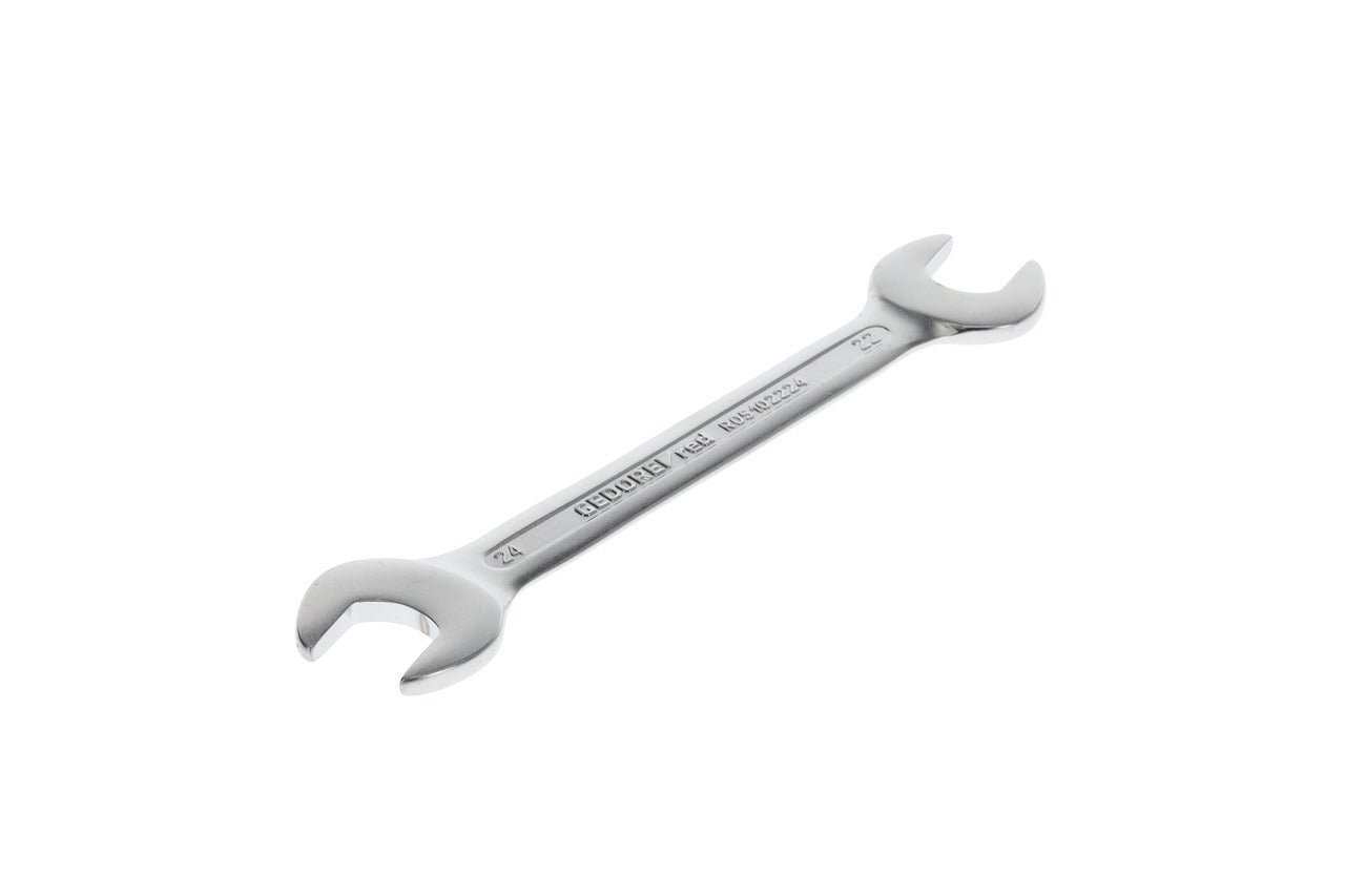 R05102224 - Llave fija de doble boca abierta 22x24 mm L=250 mm - Ferrotecnia