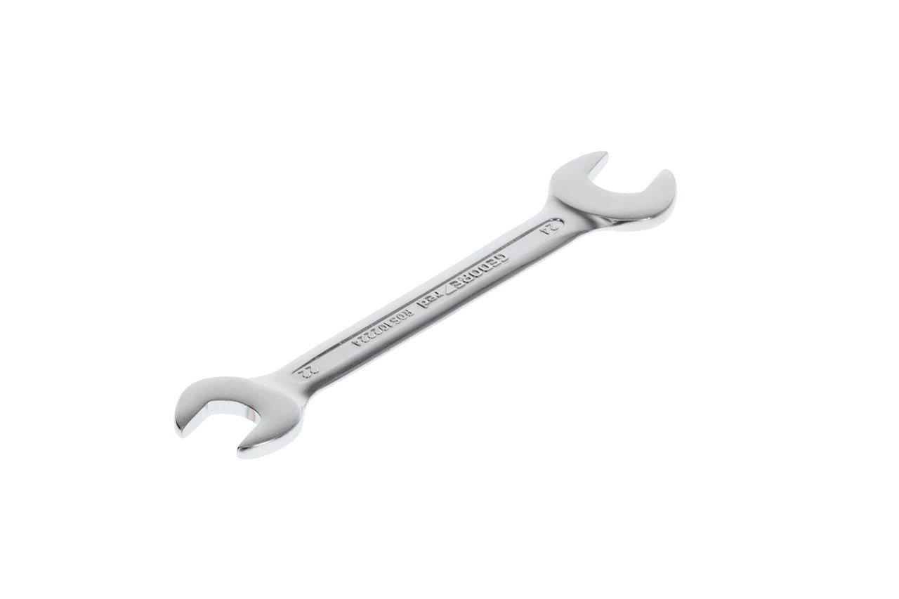 R05102224 - Llave fija de doble boca abierta 22x24 mm L=250 mm - Ferrotecnia