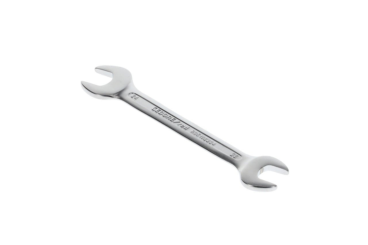 R05102224 - Llave fija de doble boca abierta 22x24 mm L=250 mm - Ferrotecnia