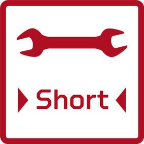 R05120607 - Llave fija de doble boca abierta 6x7 mm L=97 mm - Ferrotecnia