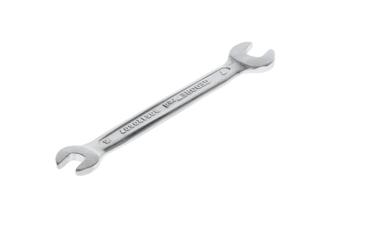 R05120607 - Llave fija de doble boca abierta 6x7 mm L=97 mm - Ferrotecnia