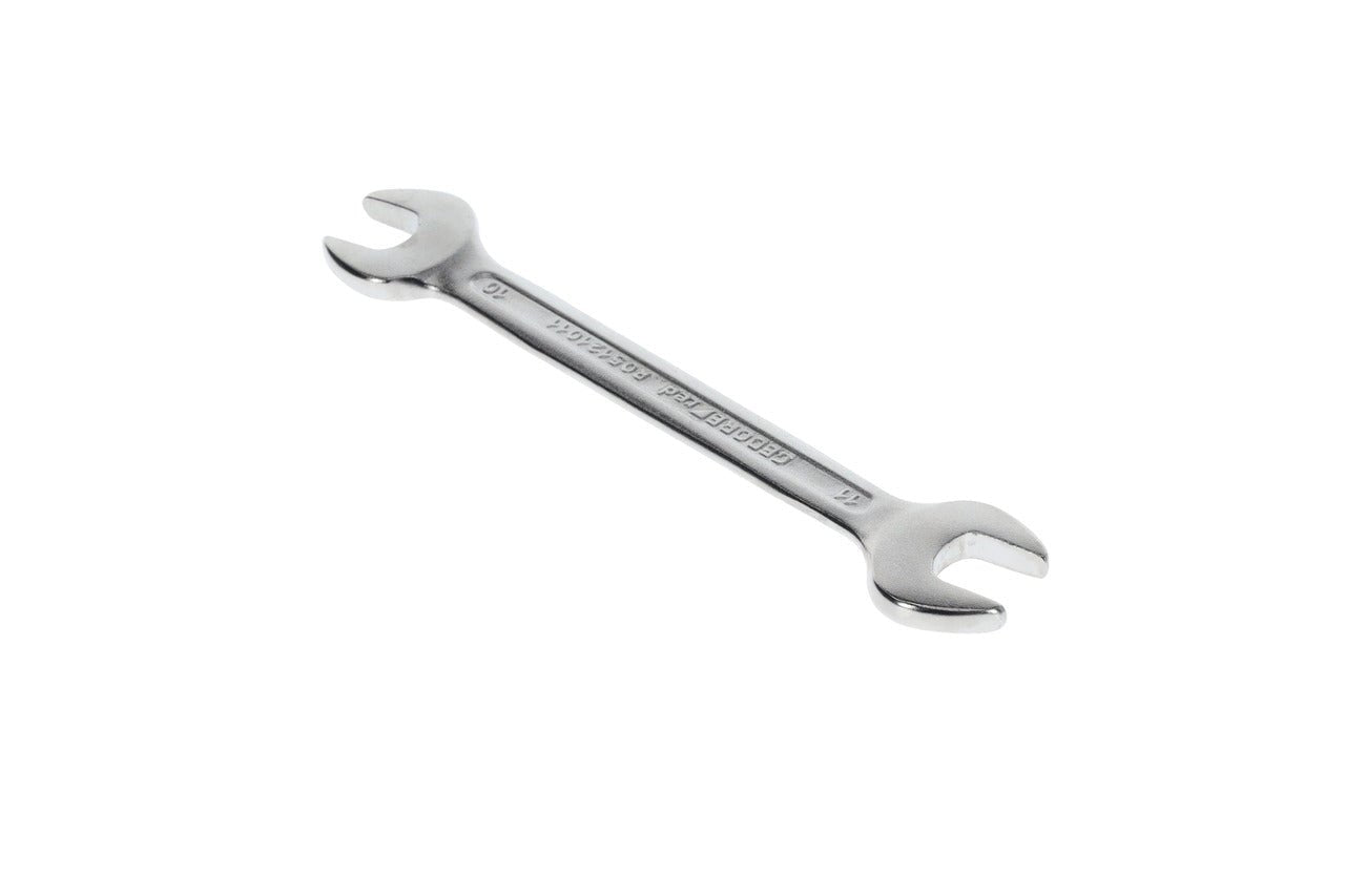 R05121011 - Llave fija de doble boca abierta 10x11 mm L=125 mm - Ferrotecnia