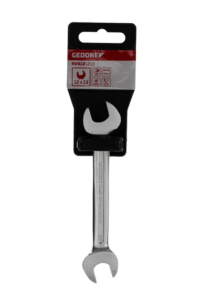 R05121213 - Llave fija de doble boca abierta 12x13 mm L=135 mm - Ferrotecnia