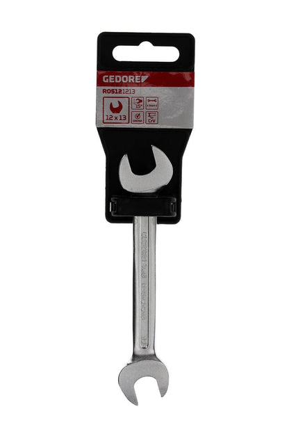 R05121213 - Llave fija de doble boca abierta 12x13 mm L=135 mm - Ferrotecnia