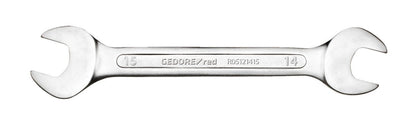 R05121617 - Llave fija de doble boca abierta 16x17 mm L=160 mm - Ferrotecnia